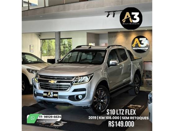 CHEVROLET S10 2.5 LTZ 4X4 CD 16V FLEX 4P AUTOMÁTICO CHEVROLET S10 2.5 LTZ 4X4 CD 16V FLEX 4P AUTOMÁTICO